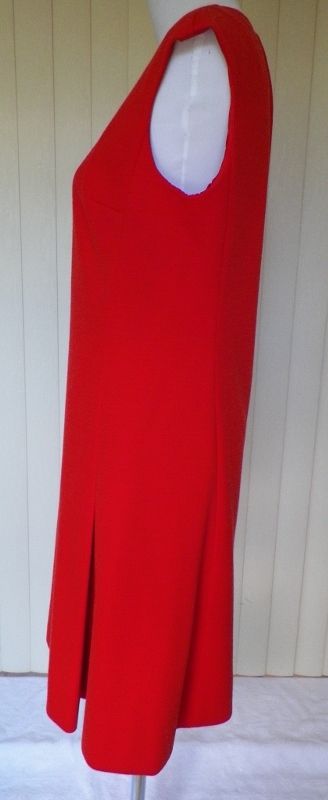 1960s Red Scooter / Office Dress 1960s Red Scooter / Office Dress