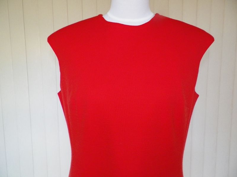 1960s Red Scooter / Office Dress 1960s Red Scooter / Office Dress