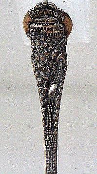 1800s Amazingly Detailed Mt. Tom Railroad & Summit House Sterling Silver Souvenir Spoon Holyoke MAD 1800s Amazingly Detailed Mt. Tom Railroad & Summit House Sterling Silver Souvenir Spoon Holyoke MAD