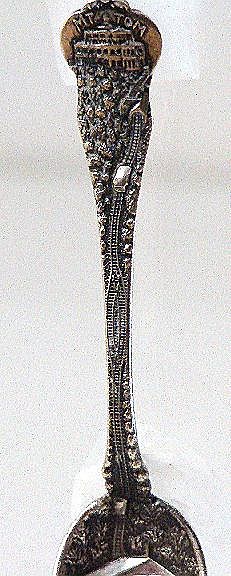 1800s Amazingly Detailed Mt. Tom Railroad & Summit House Sterling Silver Souvenir Spoon Holyoke MAD 1800s Amazingly Detailed Mt. Tom Railroad & Summit House Sterling Silver Souvenir Spoon Holyoke MAD