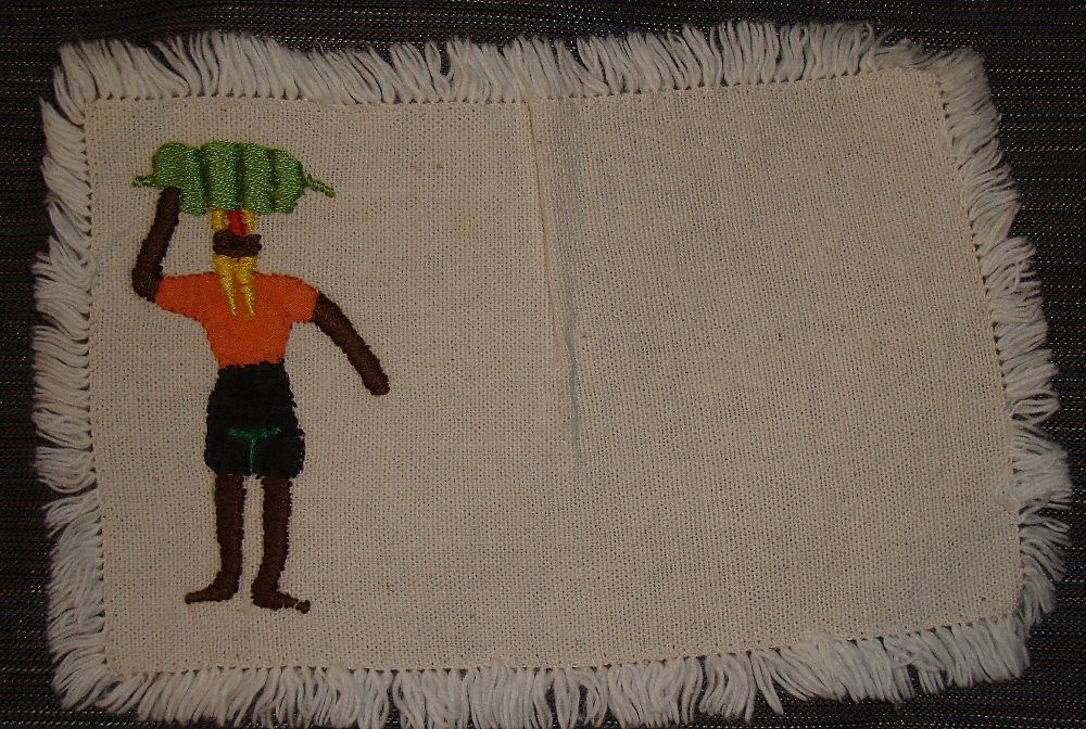 Vintage Black Americana Napkins Vintage Black Americana Napkins