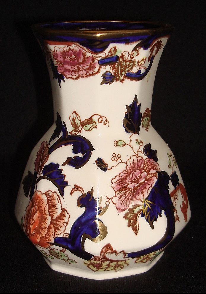 English Masons " Mandalay " Multi-Color Vase English Masons " Mandalay " Multi-Color Vase