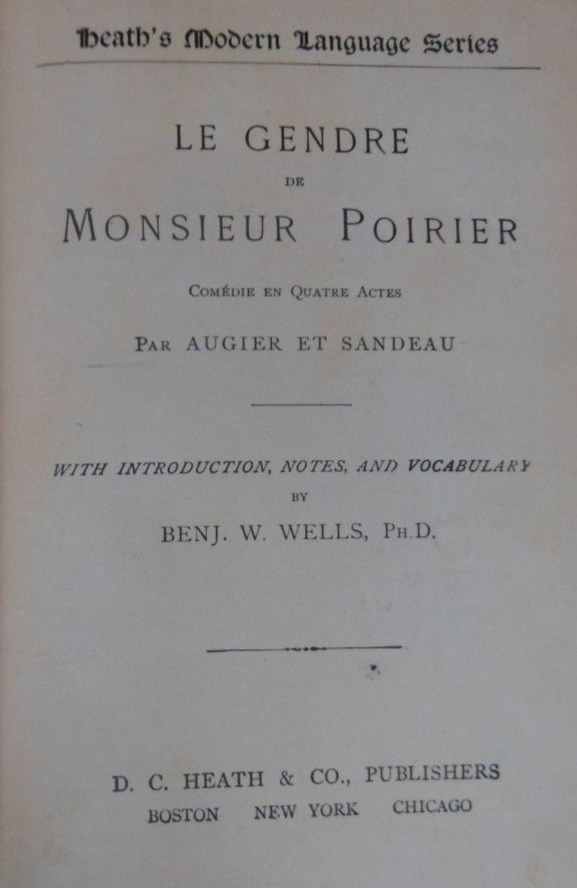 Pair of 1904 French Theatrical Play Books Pair of 1904 French Theatrical Play Books