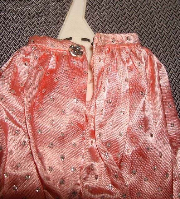 Barbie Pink Satin Long Evening Skirt Barbie Pink Satin Long Evening Skirt