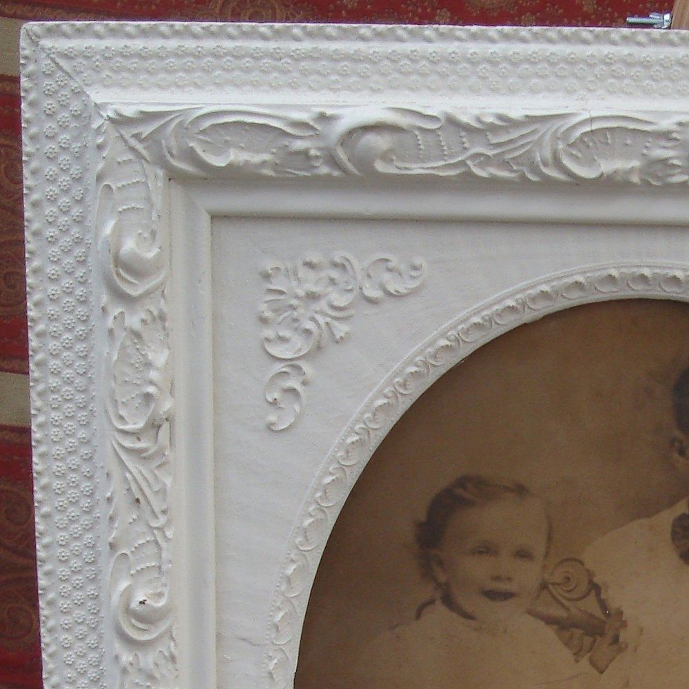 Early Photograph of Two Children In Wakefield Chair Early Photograph of Two Children In Wakefield Chair
