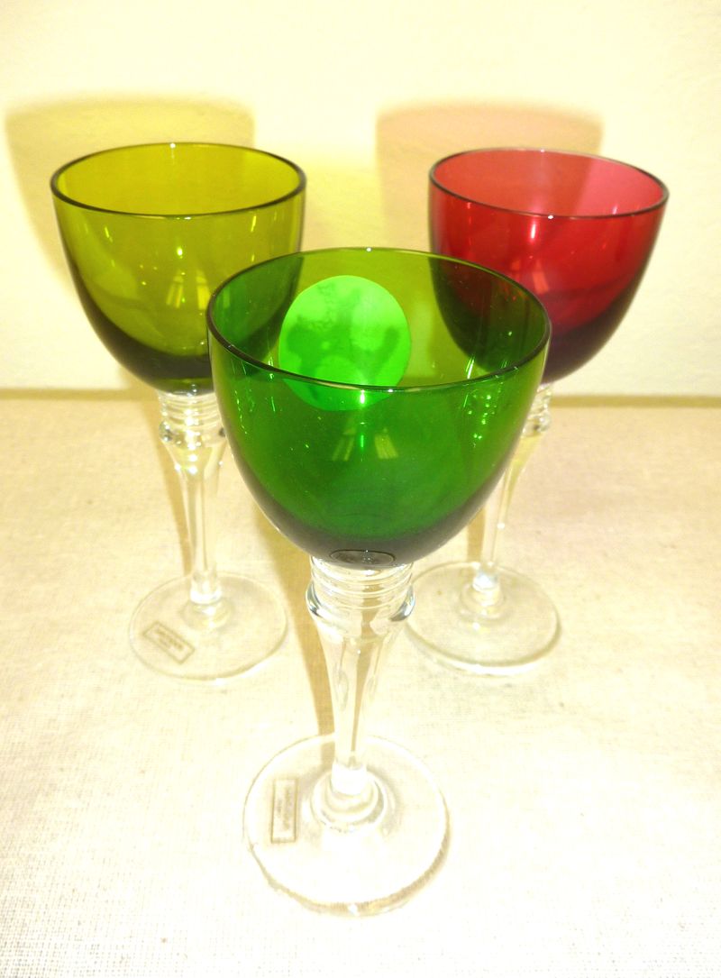 St Louis Grand Lieu crystal sherry glass St Louis Grand Lieu crystal sherry glass