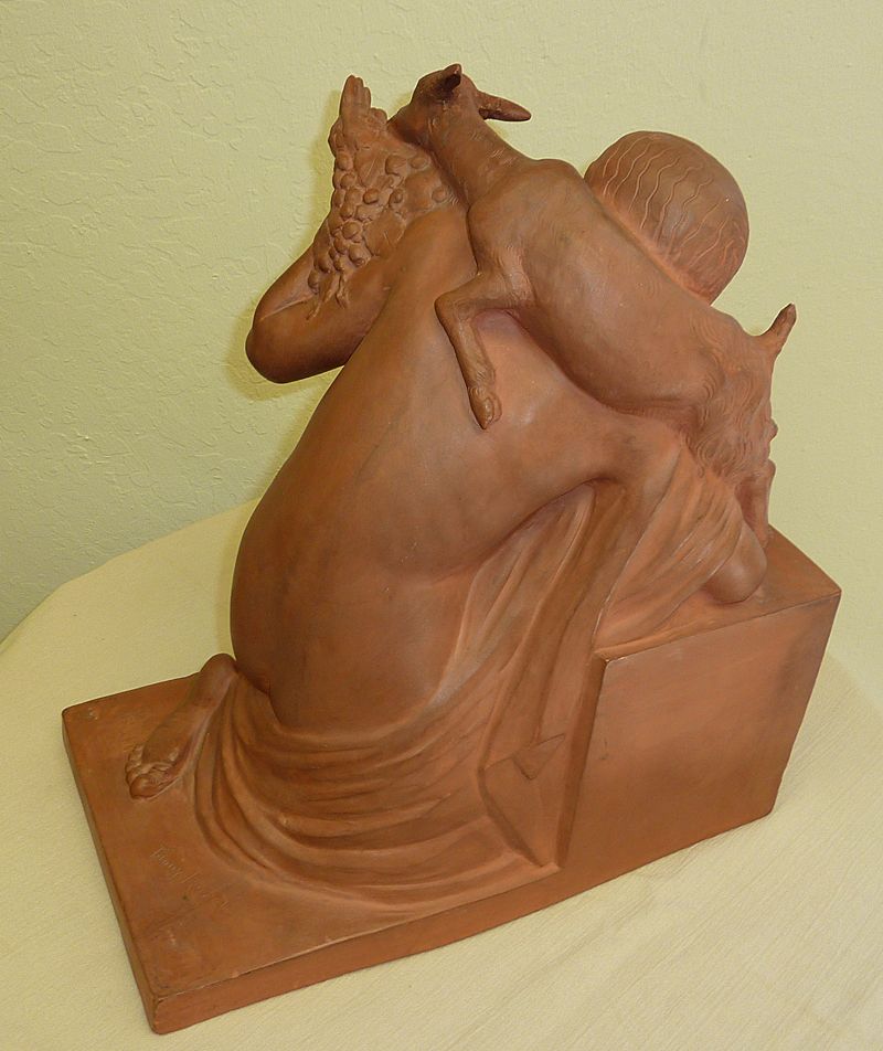 1930 - Art Deco terra cotta sculpture signed Fanny Roset 1930 - Art Deco terra cotta sculpture signed Fanny Roset