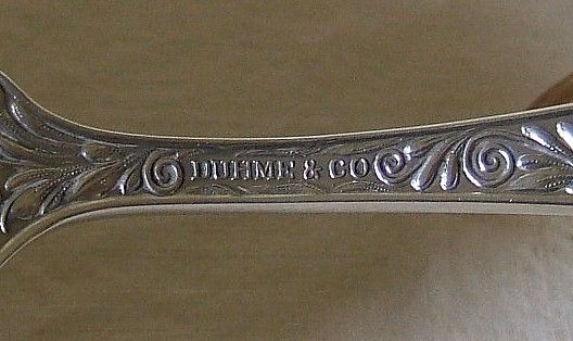 Duhme & Co. Coin Silver Pie Server Duhme & Co. Coin Silver Pie Server