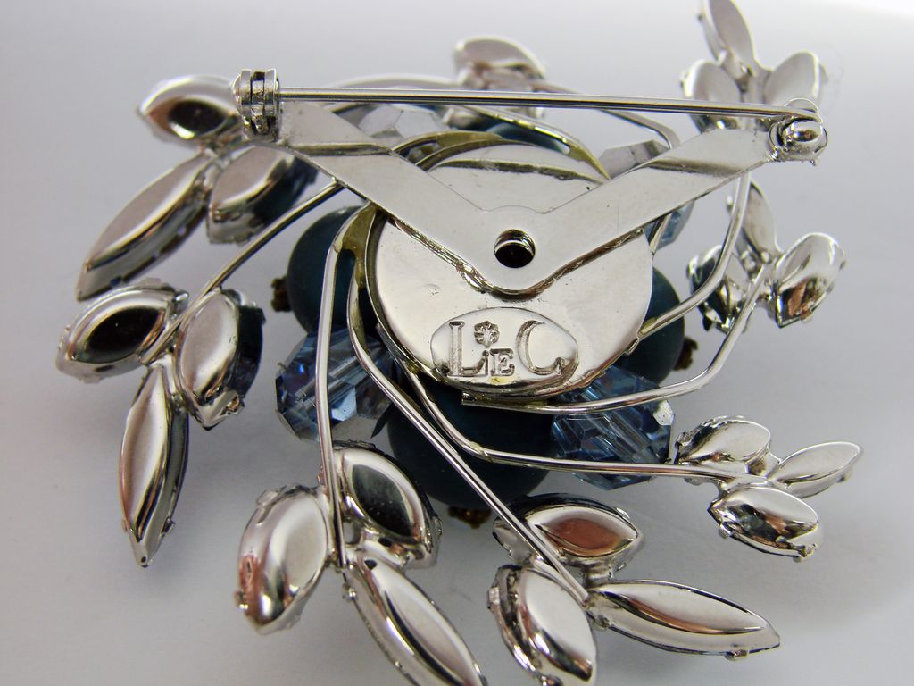 Vintage 1950s Marcel Boucher Le Couturier Brooch & Earrings // Demi Parure Rare Vintage 1950s Marcel Boucher Le Couturier Brooch & Earrings // Demi Parure Rare