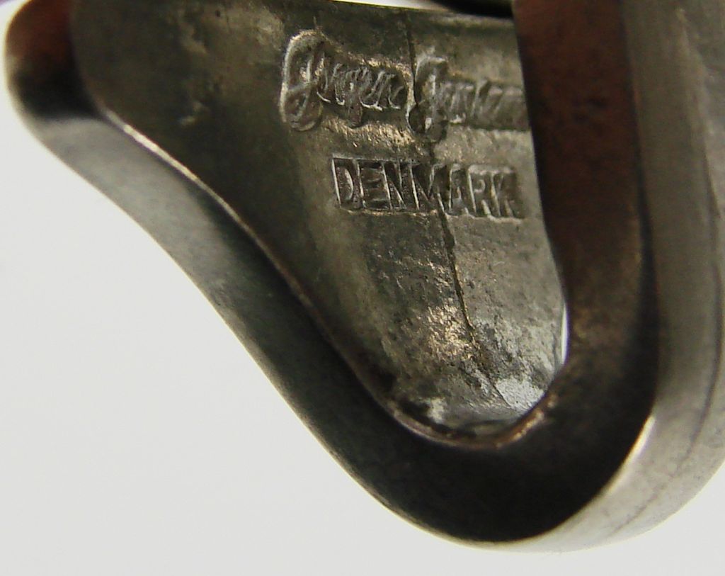 Modernist Jorgen Jensen Pewter Bracelet // 1960s Danish Modern Mid Century Design Modernist Jorgen Jensen Pewter Bracelet // 1960s Danish Modern Mid Century Design