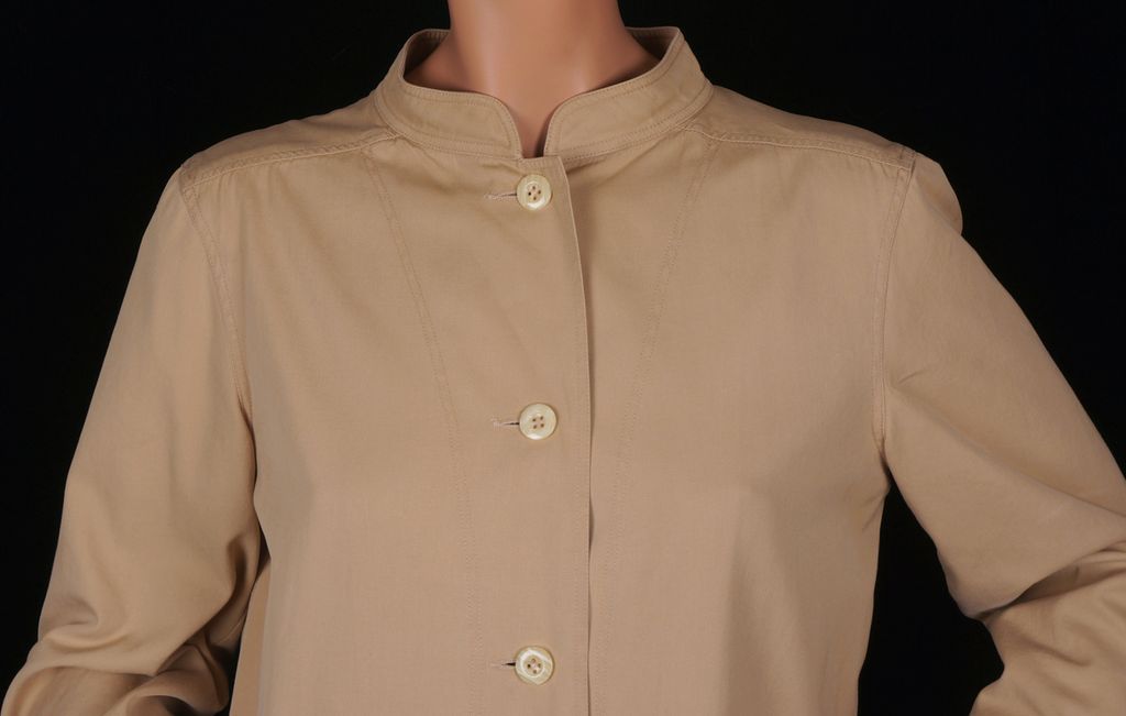 Vintage 70s Courreges Paris Raincoat // 1970s Cotton Made in France Ladies Size S Vintage 70s Courreges Paris Raincoat // 1970s Cotton Made in France Ladies Size S