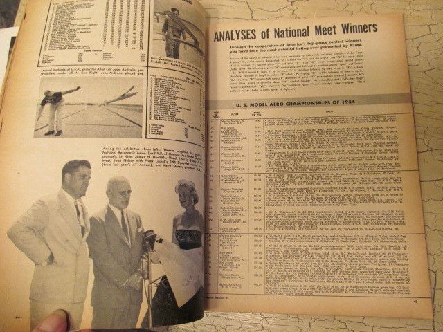 1955 Annual Air Trails Model Manual Magazine 1955 Annual Air Trails Model Manual Magazine