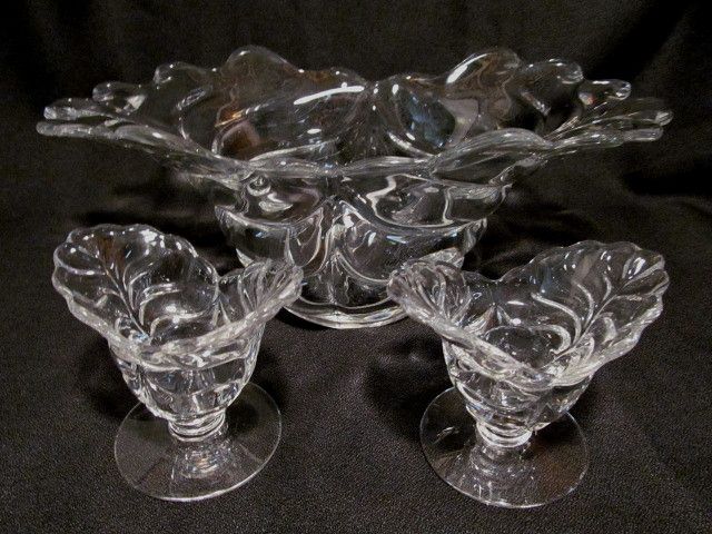 Pretty Sylvan, Duncan Miller Bowl & Candle Holders Pretty Sylvan, Duncan Miller Bowl & Candle Holders