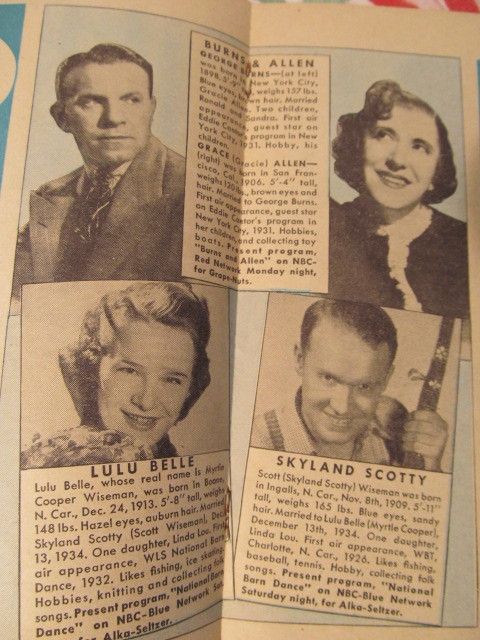 Stars of Radio Paperback Booklet, Promo of Dr Nervine Medicine Stars of Radio Paperback Booklet, Promo of Dr Nervine Medicine