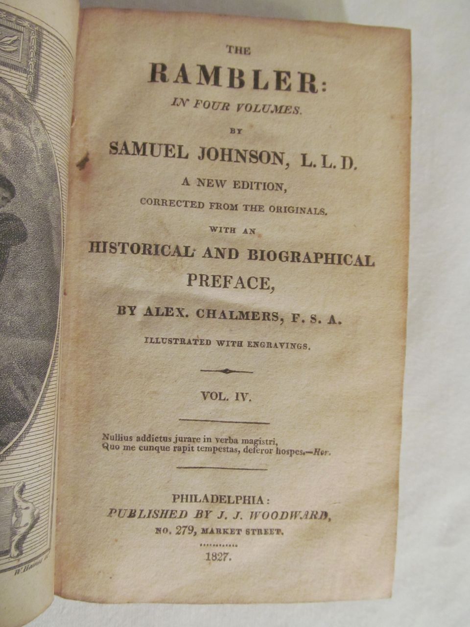 Samuel johnson rambler essays