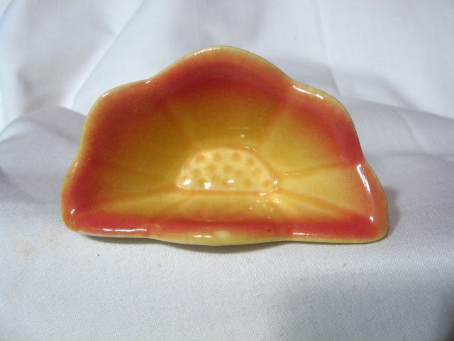 Vintage McMaster Pottery Washcloth Holder Vintage McMaster Pottery Washcloth Holder