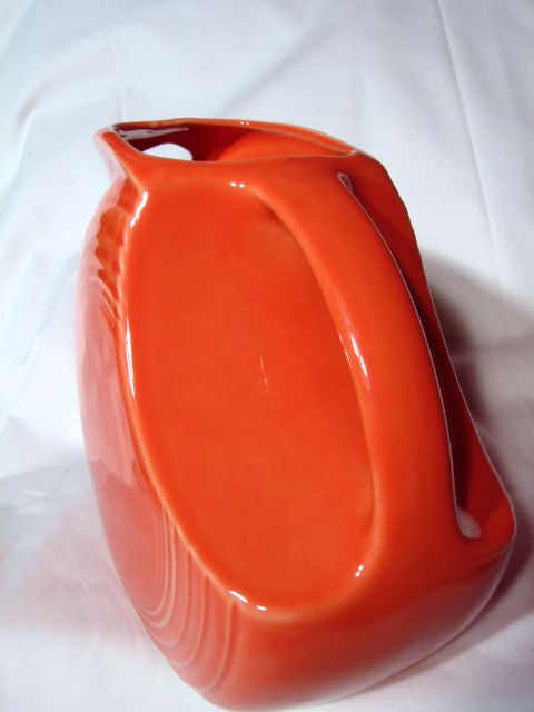 Fiesta Contemporary Persimmon Large Disk Pitcher Fiesta Contemporary Persimmon Large Disk Pitcher