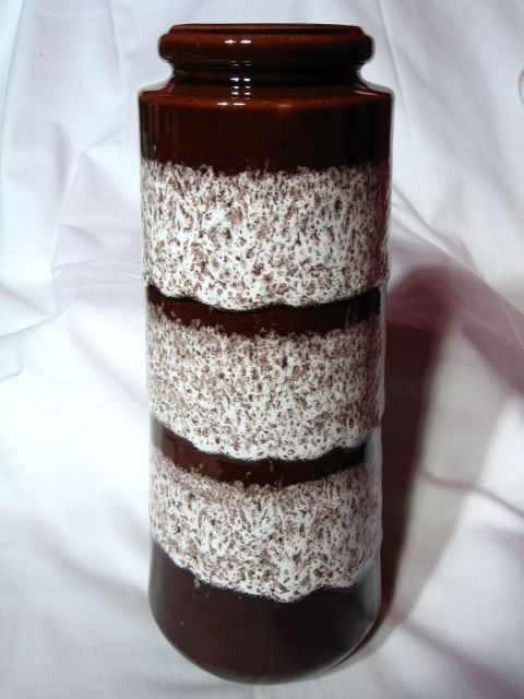 Retro West German Scheurich Fat Lava Vase~206-26 Retro West German Scheurich Fat Lava Vase~206-26