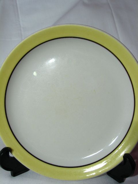 Pair Grindley China Canadian National Railroad Salad Plates Pair Grindley China Canadian National Railroad Salad Plates