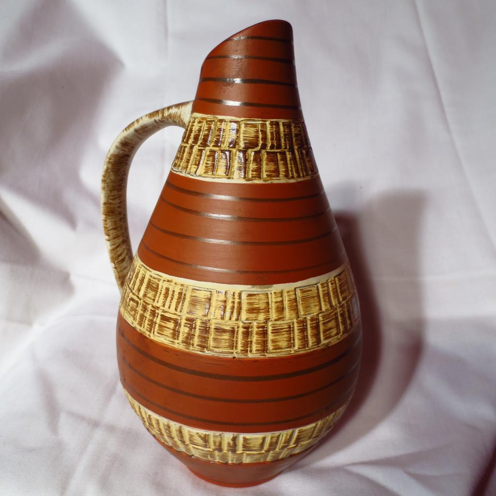 Vintage Dumler & Brieden West German Pitcher Vase Vintage Dumler & Brieden West German Pitcher Vase