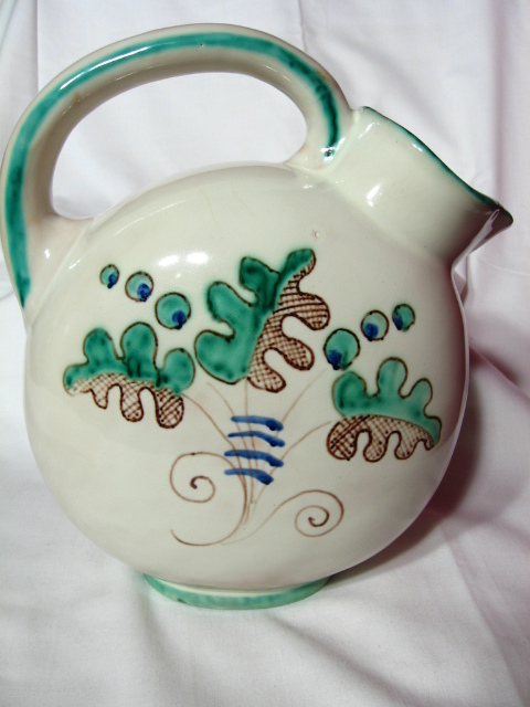 Maioliche Deruta Horse And Foal Majolica Pitcher ~1920's Maioliche Deruta Horse And Foal Majolica Pitcher ~1920's