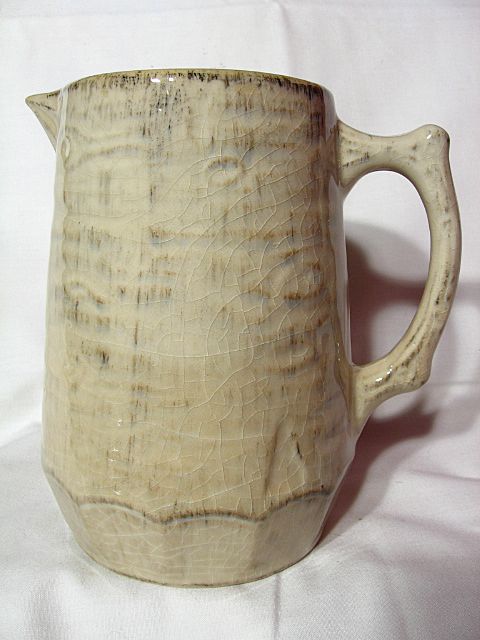 Medalta Redcliff Birch Bark Pitcher Medalta Redcliff Birch Bark Pitcher
