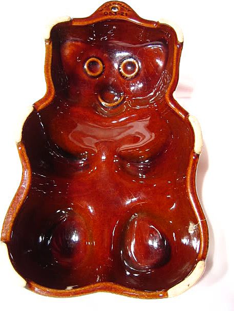 West German Pottery Teddy Bear Baking Mould ~ Model 953-21 West German Pottery Teddy Bear Baking Mould ~ Model 953-21