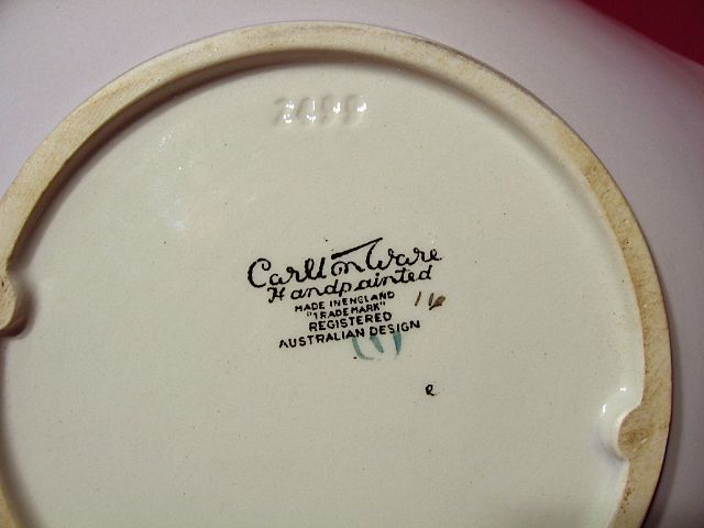 Carlton Ware Convolvulus Or Morning Glory Handled Dish ~ Model 2499 Carlton Ware Convolvulus Or Morning Glory Handled Dish ~ Model 2499