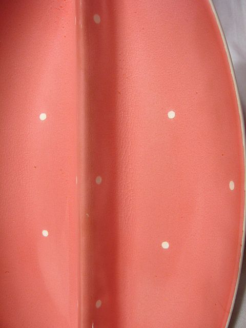 Royal Winton Polka Dots Divided Relish Dish Royal Winton Polka Dots Divided Relish Dish