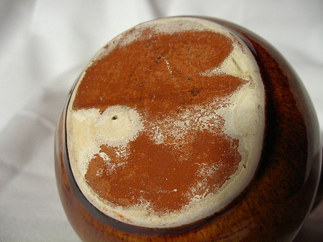 Vintage 1950's Canuck Pottery Mini Souvenir Ball Jug Vintage 1950's Canuck Pottery Mini Souvenir Ball Jug