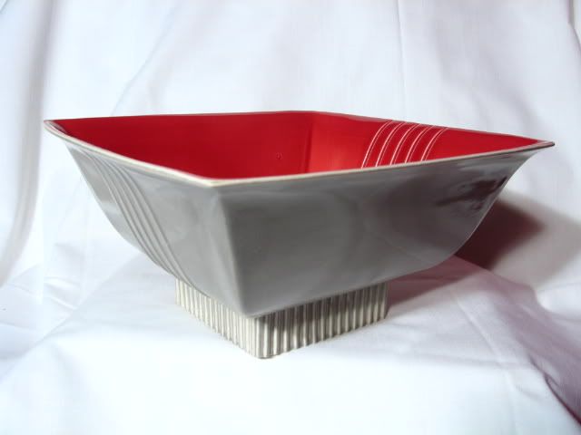 Vintage Roselane Pottery Footed Bowl Vintage Roselane Pottery Footed Bowl