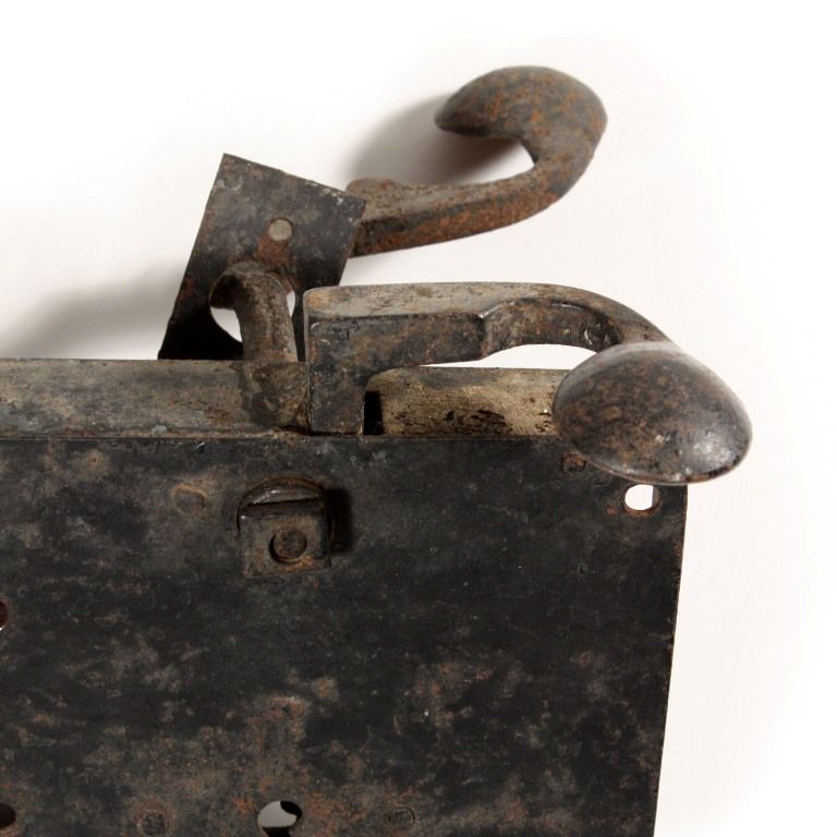 Amazing Antique Early American Elbow Lock from Pennsylvania, 1820's-1830's Amazing Antique Early American Elbow Lock from Pennsylvania, 1820's-1830's