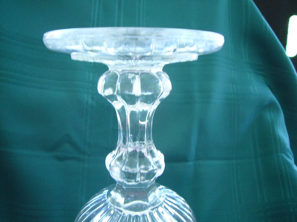 Antique 19th Century Clear Glass Celery Vase Antique 19th Century Clear Glass Celery Vase