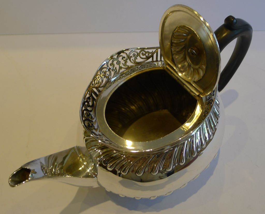Magnificent and Unusual Antique English Tea Service by Roberts and Belk c.1890 Magnificent and Unusual Antique English Tea Service by Roberts and Belk c.1890