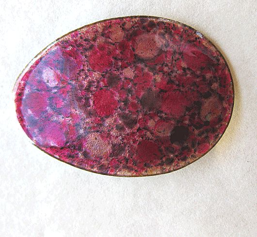 Vintage Enamel Brooch Purple Magenta Pink Vintage Enamel Brooch Purple Magenta Pink
