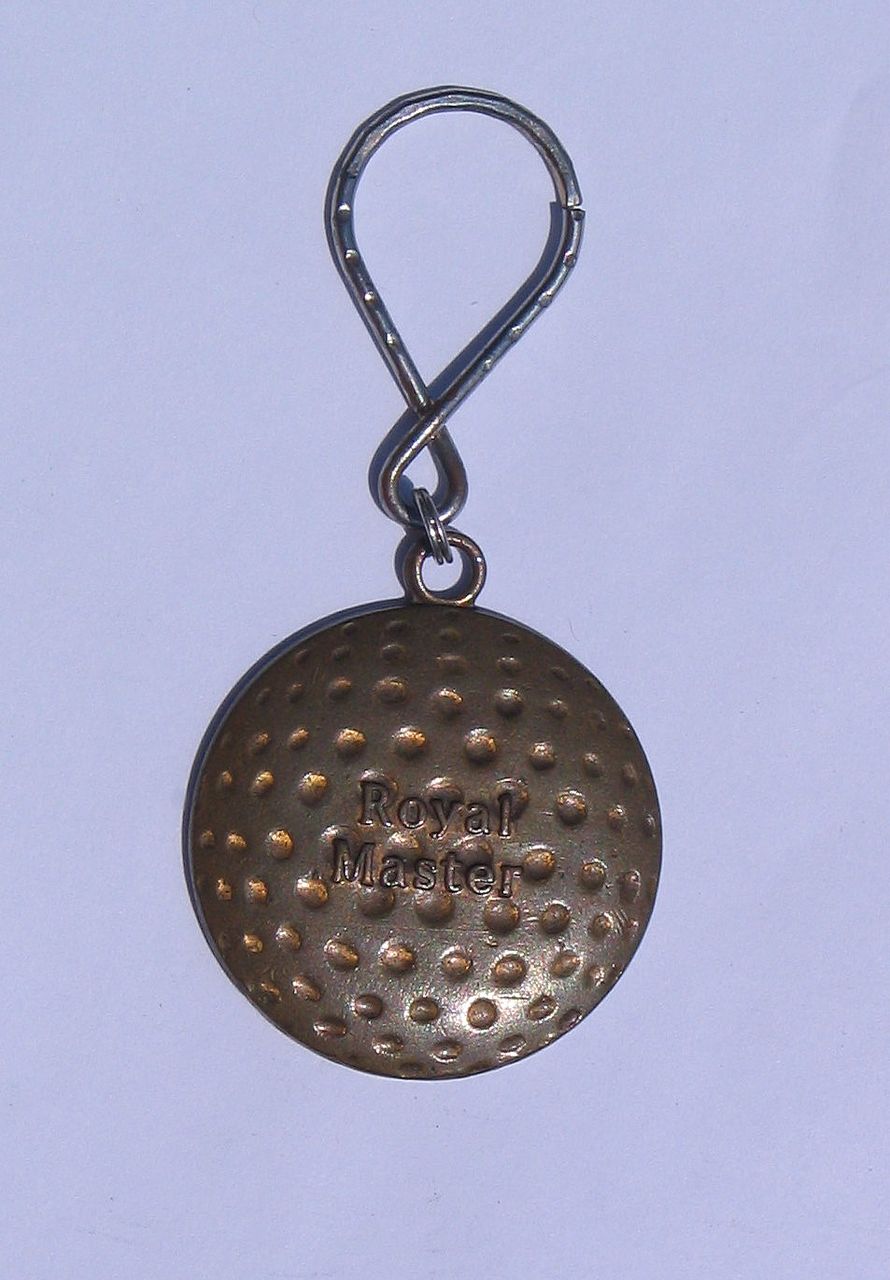 Royal Master 100 Years of Golf Charm or Fob Royal Master 100 Years of Golf Charm or Fob