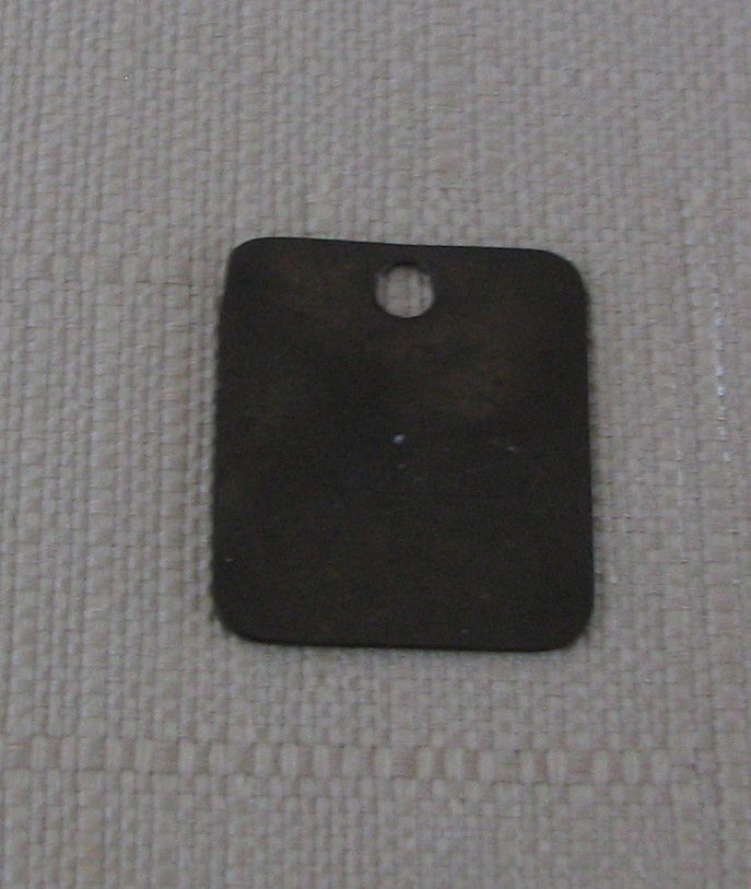 Metal Tag S & K Company Tool Check 255 Metal Tag S & K Company Tool Check 255