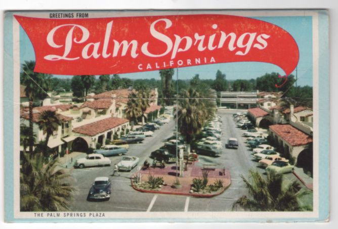 Souvenir Folder Greetings from Palm Springs CA California Souvenir Folder Greetings from Palm Springs CA California
