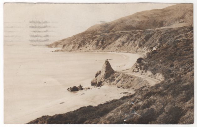 RPPC A Drive along the U S Pacific Coast Vintage Postcard RPPC A Drive along the U S Pacific Coast Vintage Postcard
