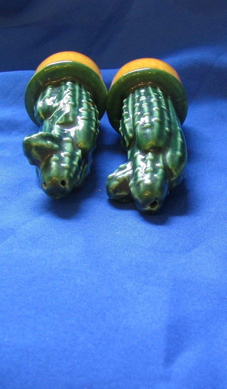 Ceramic Cacti Salt and Pepper Shakers Ceramic Cacti Salt and Pepper Shakers