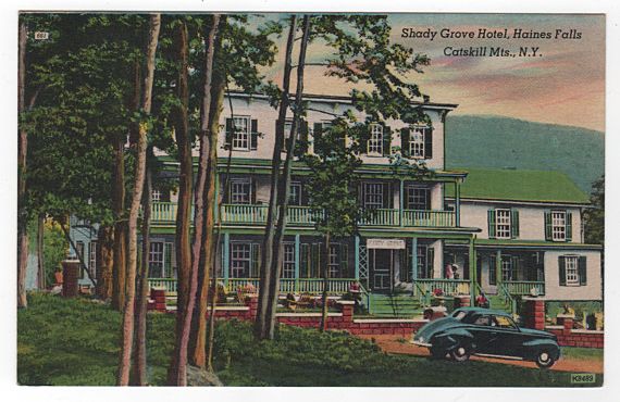 Shady Grove Hotel Haines Falls New York NY Postcard Shady Grove Hotel Haines Falls New York NY Postcard