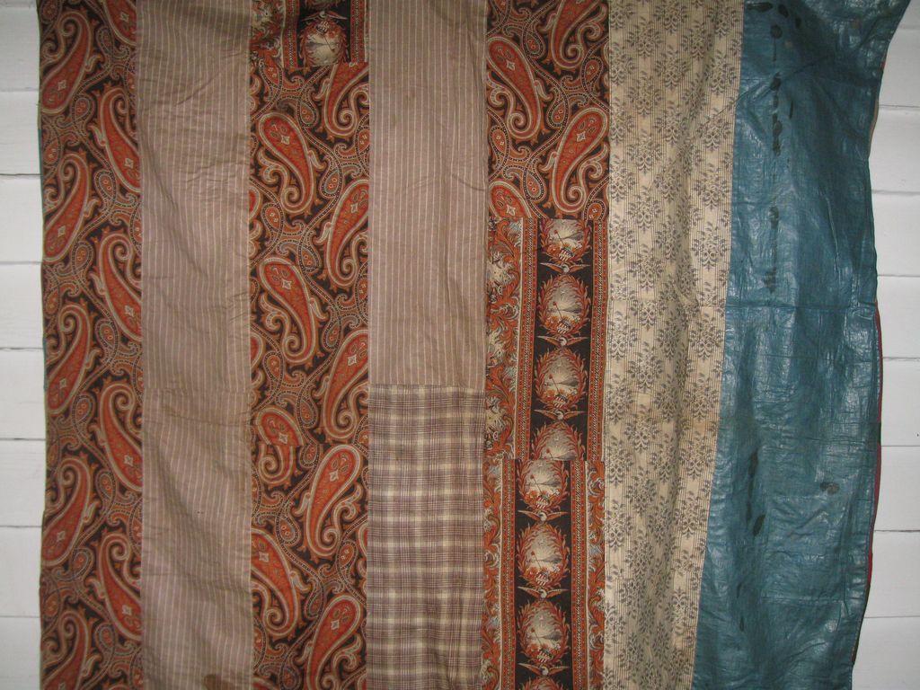 Antique Victorian Pieced Quilt/Comforter~Centennial Prints Antique Victorian Pieced Quilt/Comforter~Centennial Prints