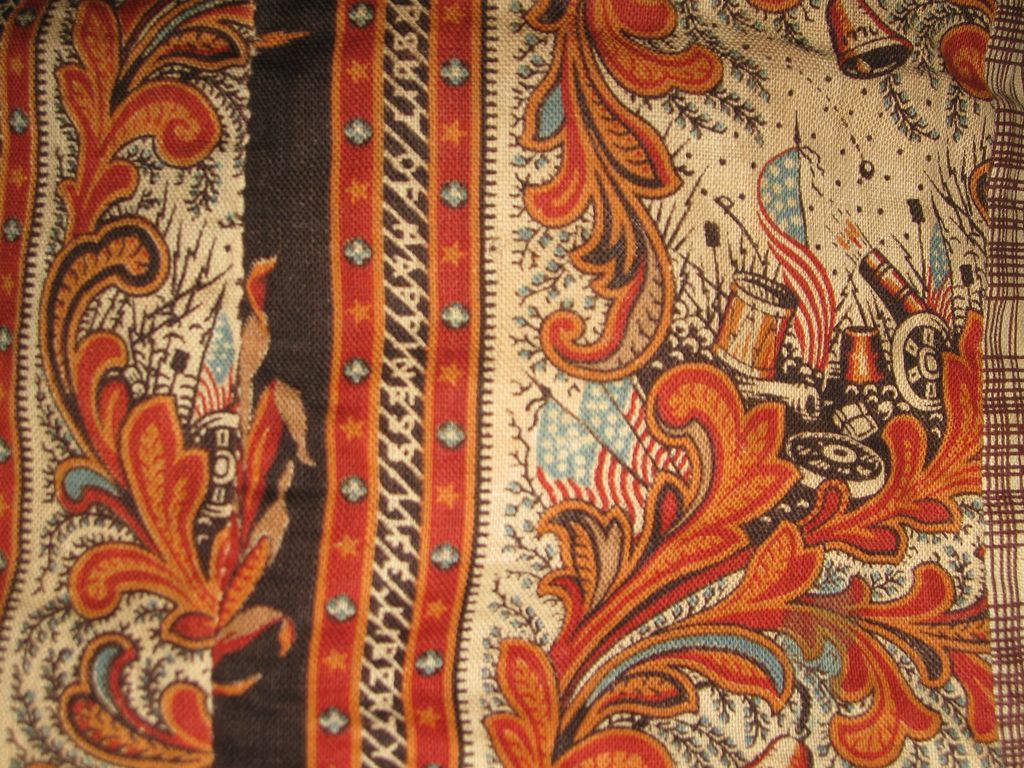 Antique Victorian Pieced Quilt/Comforter~Centennial Prints Antique Victorian Pieced Quilt/Comforter~Centennial Prints