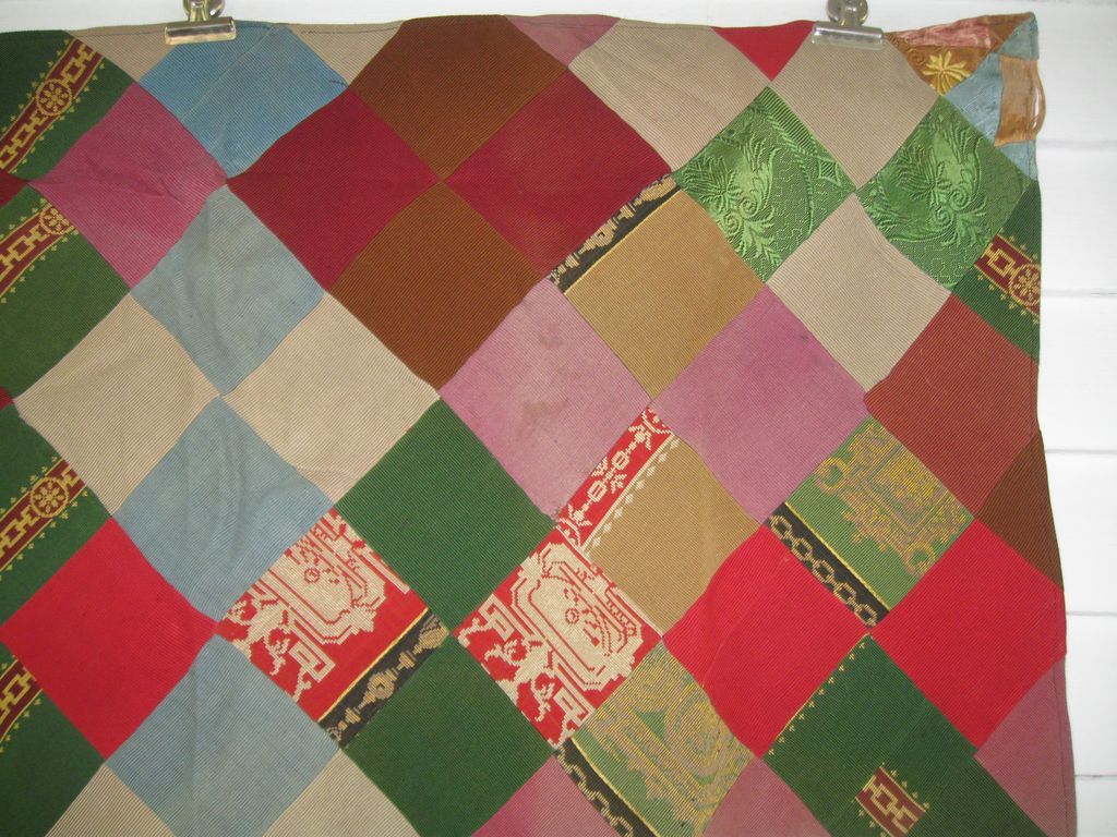 Antique Victorian Pieced Quilt/Comforter~Centennial Prints Antique Victorian Pieced Quilt/Comforter~Centennial Prints