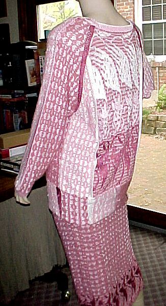1980's Designer Artist Hand Loomed Skirt and Top 1980's Designer Artist Hand Loomed Skirt and Top