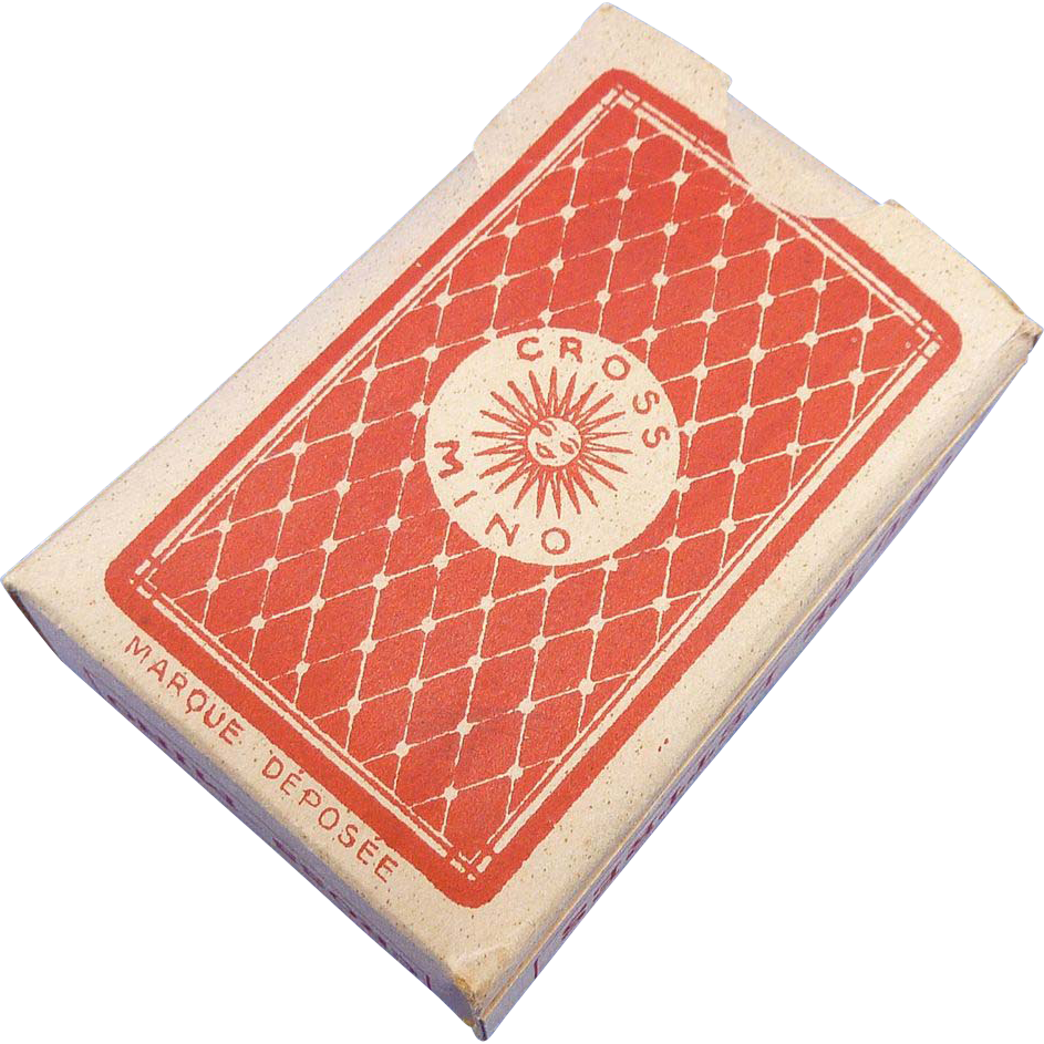 Mini Small Cross-Mino French Card Game Mini Small Cross-Mino French Card Game