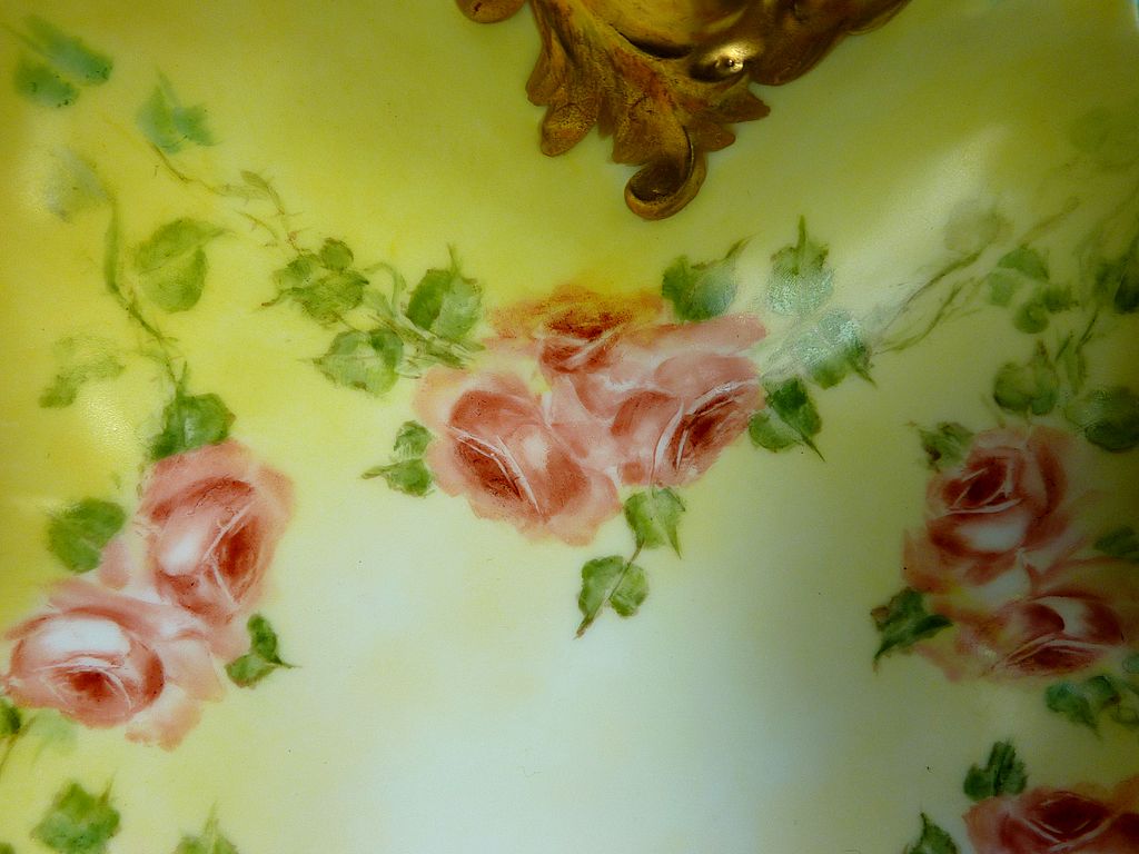 Hand Painted Rosenthal Porcelain Monbijou Porcelain Bowl Hand Painted Rosenthal Porcelain Monbijou Porcelain Bowl