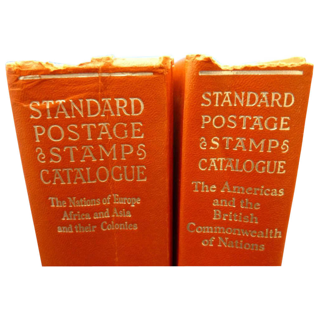 Set of 1960 Standard Postage Stamp Catalogue Books Set of 1960 Standard Postage Stamp Catalogue Books