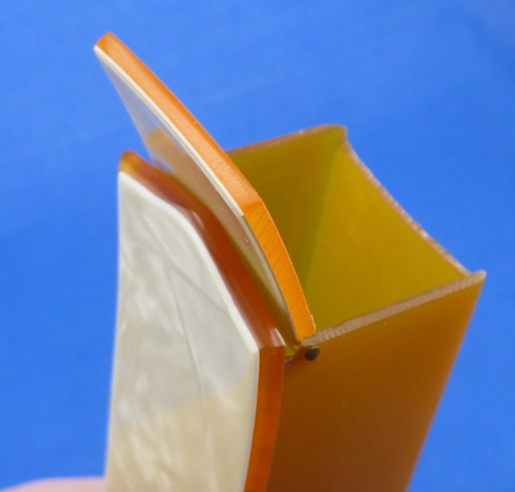 Toothbrush Celluloid Holder 1940's Toothbrush Celluloid Holder 1940's