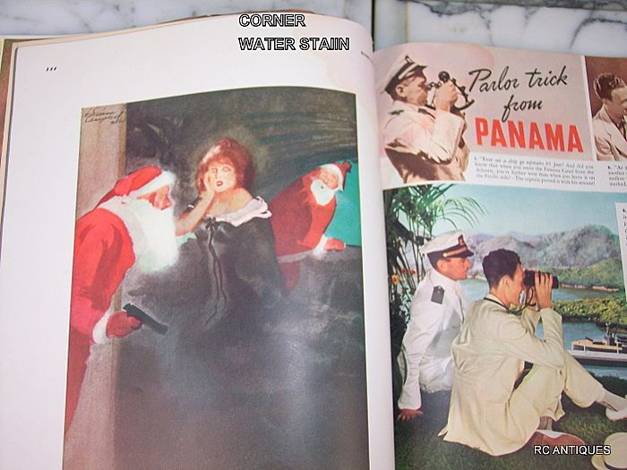 Original 1939 vintage Esquire Christmas magazine with pin up and art Original 1939 vintage Esquire Christmas magazine with pin up and art